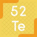 Tellurium Periodic Table Chemistry Icon