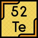 Tellurium Periodic Table Chemistry Icon
