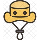 Chapeu Balde Caminhada Ícone