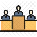 Temoin Droit Justice Icône