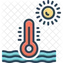 Temp Temperature Thermometer Icon