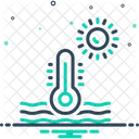 Temp Temperature Thermometer Icon