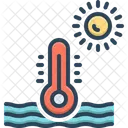 Temp Temperature Thermometer Icon