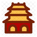 Tempel Religion Asiatisch Symbol