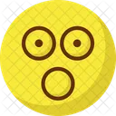 Temper Amazed Stare Emoticon Icon