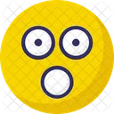 Temper Amazed Stare Emoticon Icon