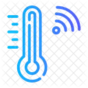 Temperatur Kontrolle Thermometer Symbol