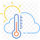 Temperatur Sonne Warm Symbol