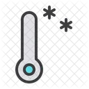 Temperatur Thermometer Kalte Symbol