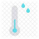 Temperatur Thermometer Luftfeuchtigkeit Icon