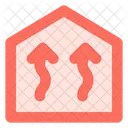 Temperatur Tremperature Haus Symbol