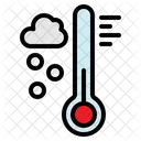 Hitze Temperatur Thermometer Icon