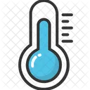 Temperatur Wettervorhersage Thermometer Icon