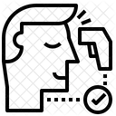 Temperatur Check Grippe Symbol