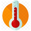 Temperatur Thermometer Hoch Symbol