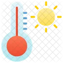 Temperatur Warme Hitze Icon