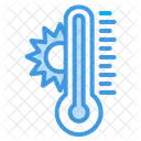 Temperatur Thermometer Warm Icon