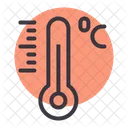 Temperatur Thermometer Ablesen Symbol