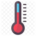 Temperatur Anwendung Telefon Symbol