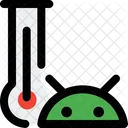 Temperatur Android  Symbol