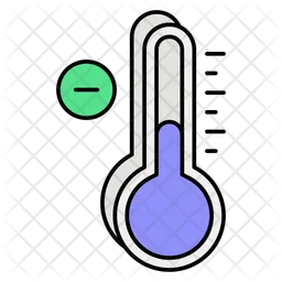 Temperatur negativ  Symbol