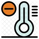 Temperatur senken  Symbol