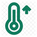 Temperaturanstieg Temperatur Globale Erwarmung Symbol