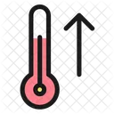 Temperaturthermometer Nach Oben Streamline Ultimate Icon