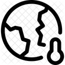 Temperatura Calentamiento Celsius Icono