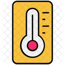 Verano Temperatura Termometro Icono