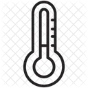 Febre Temperatura Termometro Ícone