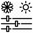 Temperatura Controle Clima Ícone