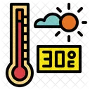 Temperatura Termometro Celsius Icon