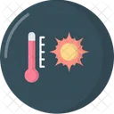 Temperatura quente  Ícone