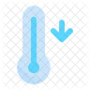 Bajar la temperatura  Icono