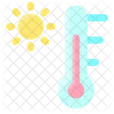 Sol Temperatura Termometro Icon