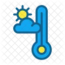 Temperatura Sol Clima Templado Calido Temperatura De Congelacion Temperatura Icono