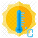 Temperatura caliente  Icon