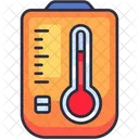 Temperatura caliente  Icono