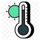 Temperatura caliente  Icono