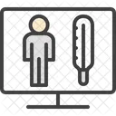 Temperatura corporal  Ícone