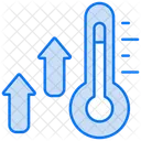 Aumento Da Temperatura Aquecimento Global Mudancas Climaticas Ícone