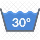 Agua Temperatura Roupas Icon