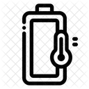 Temperatura Da Bateria Energia Potencia Ícone