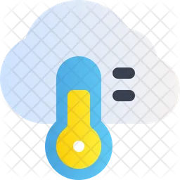 Temperatura da nuvem  Ícone