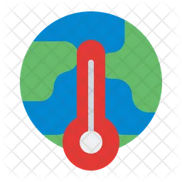 Temperatura da terra  Ícone