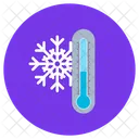 Temperatura de congelamento  Ícone