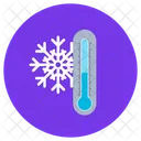 Temperatura de congelamento  Ícone