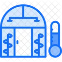 Temperatura da estufa  Ícone