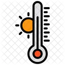 Temperatura de verano  Icono